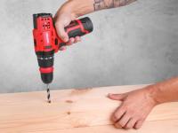 Аккум. дрель-шуруповерт WORTEX BD 1215 LiSET в чем. + 2 насадки, 12 В, 30 Н*м, 2х1.5 А*ч, БЗП 10 мм (Быстросъемный патрон, шурупы до 6 мм) (1326469)