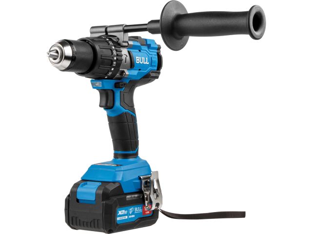 Аккум. дрель-шуруповерт BULL SR 1805 в чем. XLTpro, 2х4 А*ч, БЕСЩЕТ., 18 В, 120 Н*м, БЗП(мет.) 13 мм (Доп. функции: Ударное сверление, 