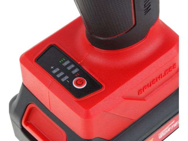 Аккум. дрель-шуруповерт WORTEX BD 1220-1 DLi в чем. БЕСЩЕТ, 12 В, 40 Н*м, 2х1.5 А*ч, БЗП 10 мм (шур. до 6 мм, НЕ подходит к линейке ALL1) (BD12201DLi1029)