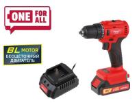 Аккум. дрель-шуруповерт WORTEX BD 1815-1 DLi в чем. ALL1 XLT БЕСЩЕТ, 18 В, 50 Н*м, 1х1.5 А*ч, БЗП 10 (шурупы до 9 мм) (BD18151DLi0029)