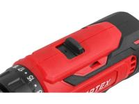 Аккум. дрель-шуруповерт WORTEX BD 1220 Li в чем. 12 В, 30 Н*м, 2х1.5 А*ч, БЗП 10 мм (шурупы до 6 мм) (1329356)