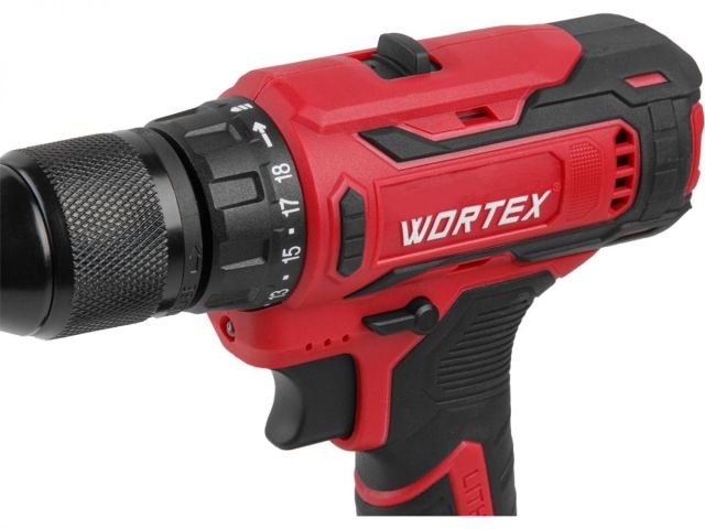 Аккум. дрель-шуруповерт WORTEX BD 1820-1 Li в кор. ALL1 XLT SOLO 18 В, 30 Н*м, БЗП(мет.) 13 мм (шурупы до 8 мм) (0329360)