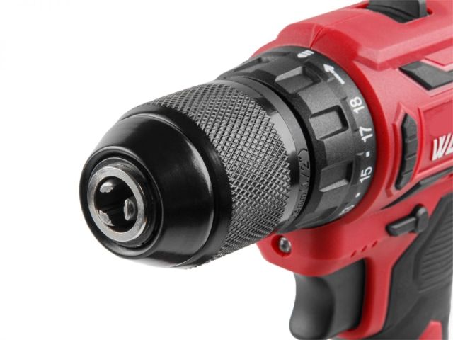 Аккум. дрель-шуруповерт WORTEX BD 1820-1 Li в кор. ALL1 XLT SOLO 18 В, 30 Н*м, БЗП(мет.) 13 мм (шурупы до 8 мм) (0329360)