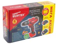 Аккум. дрель-шуруповерт WORTEX BD 1825-1 DLi в кор. ALL1 XLT (18.0 В, 1 акк., 2.0 А/ч Li-Ion, 2 скор., 30 Нм, шурупы до 8 мм) (1BBD001A29)