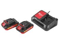 Аккум. дрель-шуруповерт WORTEX BD 1820-1 Li в чем. ALL1 XLT 18 В, 30 Н*м, 2х2 А*ч, БЗП(мет.) 13 мм (шурупы до 8 мм) (0329209)