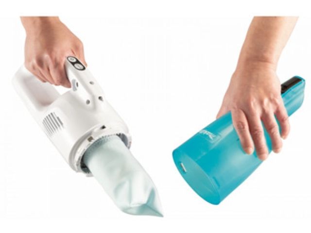 Аккум. пылесос MAKITA CXT CL 117 FDX1 в кор. (12.0 В, 2.0 А/ч, Li-Ion, 0.65 л, самоочистка: нет) (CL117FDX1)