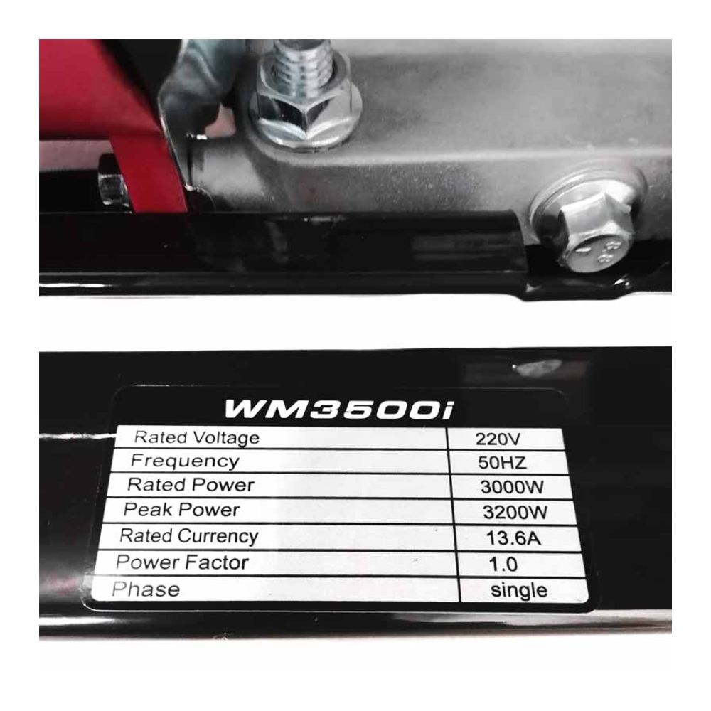 Бензогенератор инверторный Weima WM 3500i 