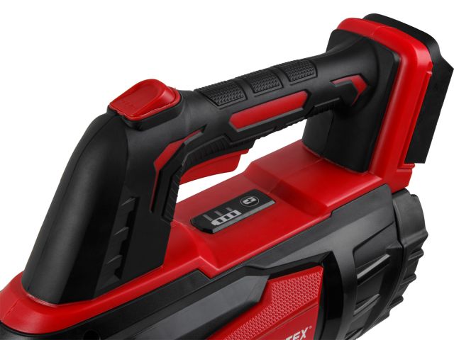Аккум. воздуходувка WORTEX BB 2018 D ALL1 XLT SET 18 В, 2 Ач акб, макс.объём 570 м куб/ч (1333739)