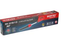 Аккум. воздуходувка WORTEX BB 2018-1 D ALL1 XLT SOLO 18В, БЕСЩЁТ., 162-450 м.куб/ч, 72-190 км/ч (1334645)