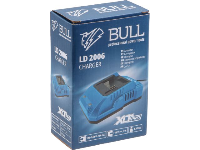Зарядное устройство BULL LD 2006 1 слот, 2 А XLTpro (18.0 В, 2.0 А) (1329598)