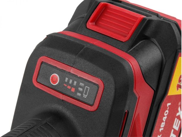 Аккум. углошлифмашина WORTEX LX CAG 1812-1 E в чем. ALL1 XLT SET БЕСЩЕТ., 18 В, 125 мм, 8000 об/м (рег. об.) (0329192)