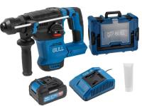 Аккум. перфоратор BULL CBH 1826 Xcase, XLTpro, БЕСЩЕТ., 18 В, 2.6 Дж, 26 мм, 1x4 А*ч, з/у (3 режима + Vario-lock, 3,2 кг) (1333735)