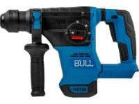 Аккум. перфоратор BULL CBH 1826 Xcase, XLTpro, БЕСЩЕТ., 18 В, 2.6 Дж, 26 мм, 1x4 А*ч, з/у (3 режима + Vario-lock, 3,2 кг) (1333735)
