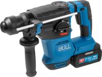 Аккум. перфоратор BULL CBH 1826 Xcase, XLTpro, БЕСЩЕТ., 18 В, 2.6 Дж, 26 мм, 1x4 А*ч, з/у (3 режима + Vario-lock, 3,2 кг) (1333735)
