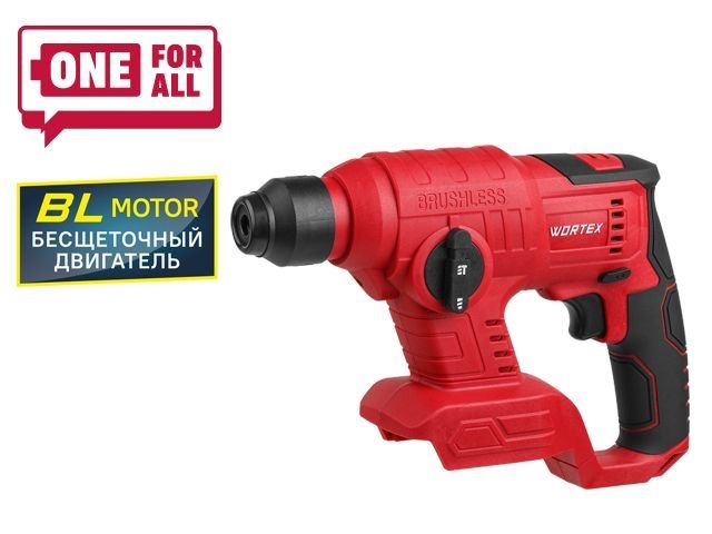 Аккум. перфоратор WORTEX CRH 1810 в кор. ALL1 XLT SOLO БЕСЩЕТ., 18 В, 1.2 Дж, 20 мм (18.0 В, БЕСЩЕТОЧНЫЙ, БЕЗ АКБ и З/У, 1.2 Дж, вес 1,14 кг) (0329266) Аккум. перфоратор WORTEX CRH 1810 в кор. ALL1 XLT SOLO БЕСЩЕТ., 18 В, 1.2 Дж, 20 мм (18.0 В, БЕСЩЕТОЧНЫЙ, БЕЗ АКБ и З/У, 1.2 Дж, вес 1,14 кг) (0329266)