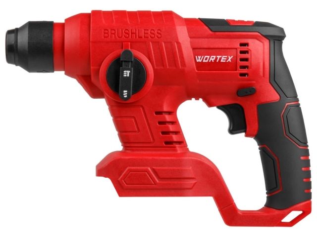 Аккум. перфоратор WORTEX CRH 1810 в кор. ALL1 XLT SOLO БЕСЩЕТ., 18 В, 1.2 Дж, 20 мм (18.0 В, БЕСЩЕТОЧНЫЙ, БЕЗ АКБ и З/У, 1.2 Дж, вес 1,14 кг) (0329266)