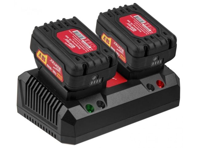 Зарядное устройство WORTEX FC 2120-2 ALL1 XLT 2 слота, 4 А + 4 А (быстрая зарядка) (0329183)