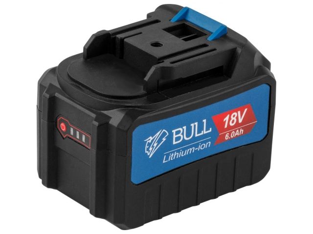 Аккумулятор BULL AK 6001 18.0 В, 6.0 А/ч, Li-Ion XLTpro (18 В, 6 А*ч, Li-ion) (0329178)