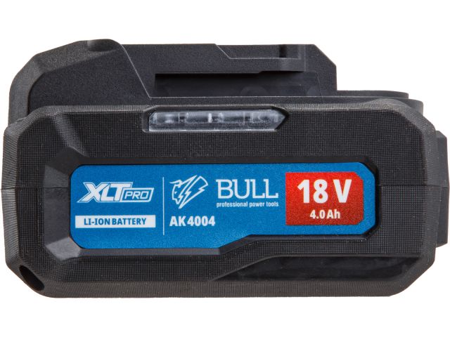 Аккумулятор BULL AK 4004 18.0 В, 4.0 А/ч, Li-Ion XLTpro (18 В, 4 А*ч, Li-ion) (1329596)