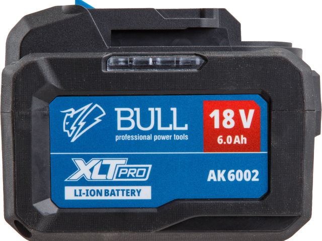 Аккумулятор BULL AK 6002 18.0 В, 6.0 А/ч, Li-Ion XLTpro (18 В, 6 А*ч, Li-ion) (1329597)