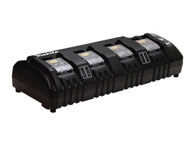 Зарядное устройство MAKITA LXT DC 18 SF (14.4 - 18.0 В, 3.0 А, стандартная зарядка, 4 гнезда) (196430-2)
