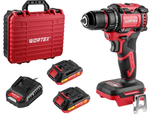 Аккум. дрель-шуруповерт WORTEX BD 2025 DLi в чем. ALL1 XLT БЕСЩЕТ, 18 В, 50 Н*м, 2х1,5 А*ч, БЗП 10 м (шурупы до 9 мм, защита от перегрузки и перегрева (1329836) Аккум. дрель-шуруповерт WORTEX BD 2025 DLi в чем. ALL1 XLT БЕСЩЕТ, 18 В, 50 Н*м, 2х1,5 А*ч, БЗП 10 м (шурупы до 9 мм, защита от перегрузки и перегрева (1329836)