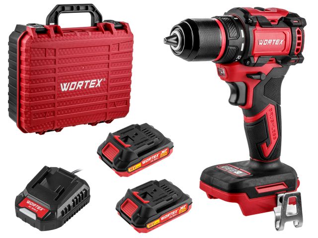 Аккум. дрель-шуруповерт WORTEX BD 2025-1 DLi в чем. ALL1 XLT БЕСЩЕТ, 18 В, 50 Н*м, 2х2 А*ч, БЗП 13 м (шурупы до 9 мм, защита от перегрузки и перегрева (1329838) Аккум. дрель-шуруповерт WORTEX BD 2025-1 DLi в чем. ALL1 XLT БЕСЩЕТ, 18 В, 50 Н*м, 2х2 А*ч, БЗП 13 м (шурупы до 9 мм, защита от перегрузки и перегрева (1329838)