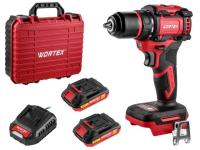 Аккум. дрель-шуруповерт WORTEX BD 2025-1 DLi в чем. ALL1 XLT БЕСЩЕТ, 18 В, 50 Н*м, 2х2 А*ч, БЗП 13 м (шурупы до 9 мм, защита от перегрузки и перегрева (1329838)