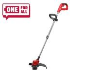 Триммер аккум. WORTEX TB 3018-1 ALL1 XLT SOLO 18В, шир.скаш.350 мм, леска 1.6 мм (БЕЗ АКБ И ЗУ, телескоп.штанга, рег.угол 0-60°) (0333241)