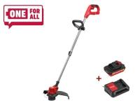 Триммер аккум. WORTEX TB 3018-1 ALL1 XLT SET 18В, 1 акк., 2 Ач, шир.скаш.350 мм, леска 1.6 мм (телескоп.штанга, рег.угол 0-60°) (0333242)