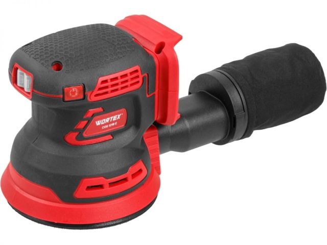 Аккум. эксцентриковая шлифмашина WORTEX COS 1218 E в кор. ALL1 XLT SOLO в кор. БЕСЩЁТ., 18В, 125 мм, (Регул. об., Амплитуда колебаний: 3,6 мм) (1334402)