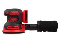Аккум. эксцентриковая шлифмашина WORTEX COS 1218 E в кор. ALL1 XLT SOLO в кор. БЕСЩЁТ., 18В, 125 мм, (Регул. об., Амплитуда колебаний: 3,6 мм) (1334402)