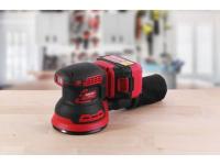 Аккум. эксцентриковая шлифмашина WORTEX COS 1218 E в кор. ALL1 XLT c акб и з/у в кор. БЕСЩЁТ., 18В, (Регул. об., Амплитуда колебаний: 3,6 мм) (1334403)