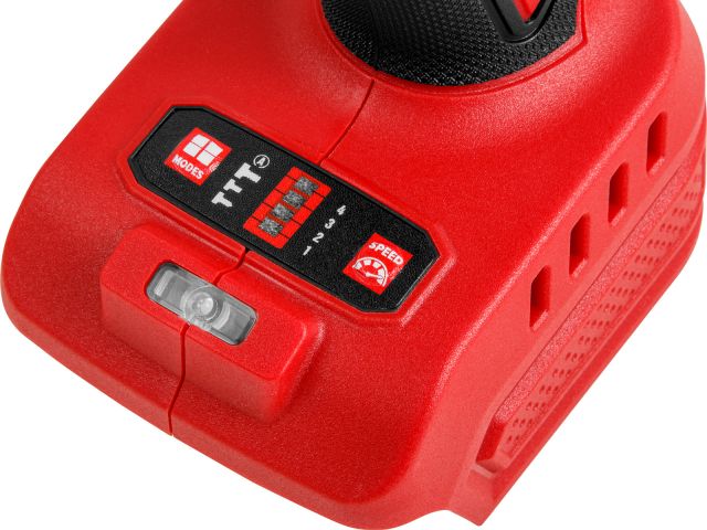 Аккум. ударный гайковерт/винтоверт WORTEX CWR 0218 в чем. XLT 2x2 А*ч, БЕСЩЕТ., 18 В, 220 Н*м (внутр. шестигр. 1/4