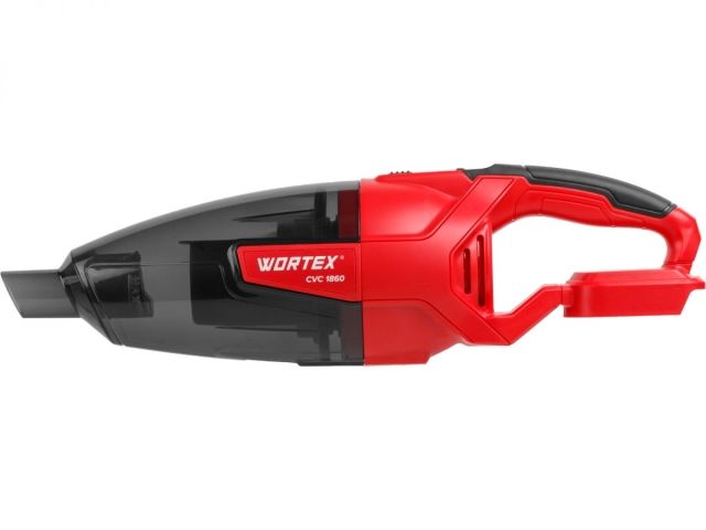 Аккум. пылесос WORTEX CVC 1860 в кор. ALL1 XLT SOLO 18 В, автомобильный (18 В, автомобильный, БЕЗ АКБ и ЗУ, 600 мл, 8 кПа, 11.7 л/с) (0325363)