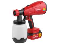 Аккум. краскораспылитель WORTEX CPS 1810 в кор. ALL1 XLT SET 18В, 1 акк., 4 Ач, 700 мл/мин, 1 л б (18 В, 1 акк., 4 Ач, ЗУ, 700 мл/мин, 1 л бак, 2.6 мм (0333270)