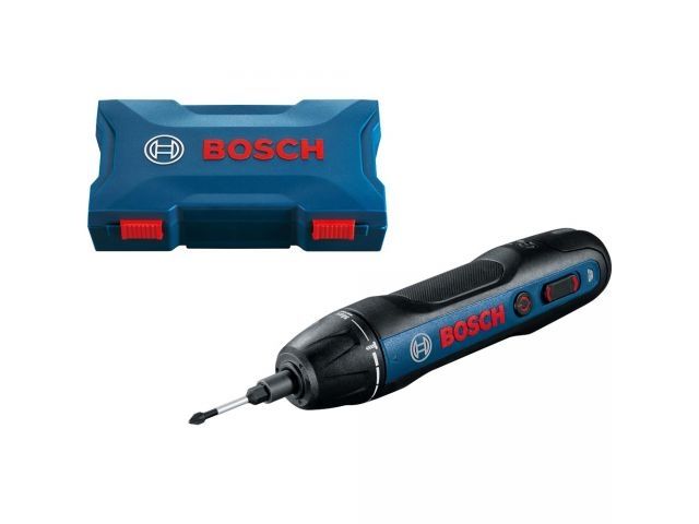 Аккум. шуруповерт BOSCH Go 2 в кейсе (3.6 В, 1 акк., 1.5 А/ч Li-Ion, 1 скор., 5 Нм, шурупы до 5 мм) (06019H2103)