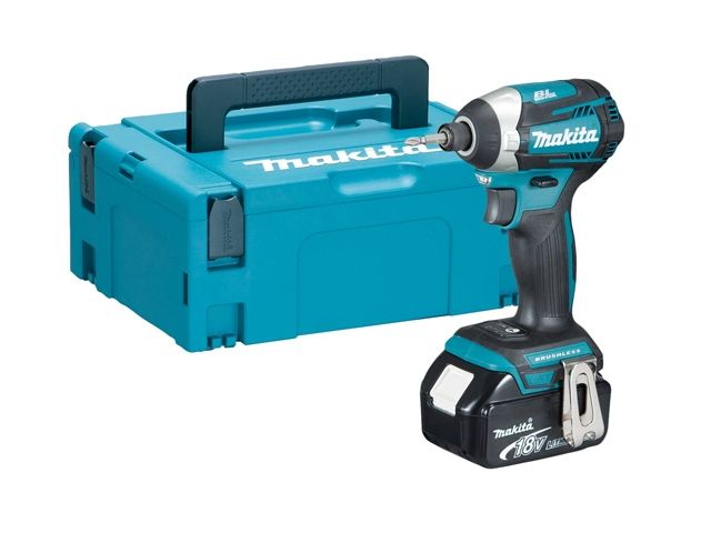 Аккум. шуруповерт MAKITA LXT DTD 154 RFE в чем. (18.0 В, 2 акк., 3.0 А/ч Li-Ion, 3 скор., 175 Нм, шурупы до 13 мм) (DTD154RFE)