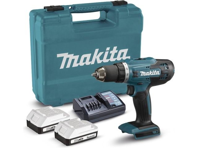 Аккум. шуруповерт MAKITA LXT DF488D004 в кейсе (18.0 В, 2 акк., 2.0 А/ч Li-Ion, 2 скор., 42 Нм, шурупы до 13 мм, з/у, G-series) (DF488D004) Аккум. шуруповерт MAKITA LXT DF488D004 в кейсе (18.0 В, 2 акк., 2.0 А/ч Li-Ion, 2 скор., 42 Нм, шурупы до 13 мм, з/у, G-series) (DF488D004)