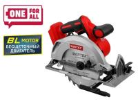 Аккум. циркулярная пила WORTEX CCS 1819-1 в кор. ALL1 XLT SOLO, БЕСЩЕТ., 18 В, 185 мм, до 63 мм (БЕЗ АККУМУЛЯТОРА И ЗУ) (1329532)