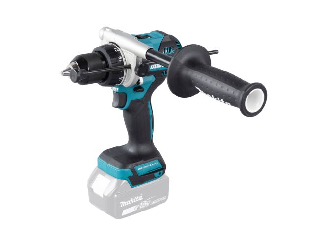 Аккум. ударная дрель-шуруповерт MAKITA LXT DHP 486 Z в кор. (18.0 В, БЕЗ АККУМУЛЯТОРА, 2 скор., 130 Нм, шурупы до 13 мм, сверление в металле до 13 мм) (DHP486Z) Аккум. ударная дрель-шуруповерт MAKITA LXT DHP 486 Z в кор. (18.0 В, БЕЗ АККУМУЛЯТОРА, 2 скор., 130 Нм, шурупы до 13 мм, сверление в металле до 13 мм) (DHP486Z)