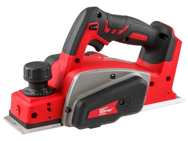 Аккум. рубанок WORTEX CPL 2082 в кор. ALL1 XLT SOLO 18 В, шир. до 82 мм, глуб. до 2 мм (15.000 об/мин; ширина: 82 мм; макс.глубина: 2,0 мм; 2,62 кг.) (CPL208200029)