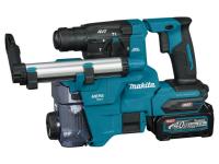 Аккум. перфоратор MAKITA XGT HR010GD201 в кейсе (40.0 В, 2 акк., 2.5 А/ч Li-Ion, 2.1 Дж,) (HR010GD201)