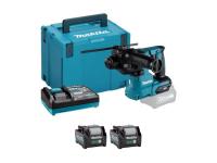 Аккум. перфоратор MAKITA XGT HR010GD201 в кейсе (40.0 В, 2 акк., 2.5 А/ч Li-Ion, 2.1 Дж,) (HR010GD201)