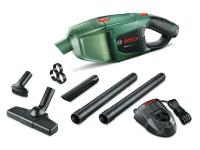 Аккум. пылесос BOSCH EasyVac 12 в кор. + аксессуары (12.0 В, 1 акк., 2.5 А/ч, Li-Ion, 0,35 л, класс: L, самоочистка: нет) (06033D0001)
