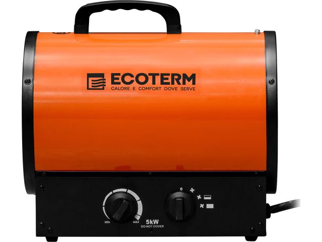 Нагреватель воздуха электр. Ecoterm EHR-05/3G (пушка, 5 кВт, 380 В, термостат) (ET3722-5)