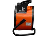 Нагреватель воздуха электр. Ecoterm EHR-03/1F (пушка, 3 кВт, 220 В, термостат,  керамика PTC) (ET3722-2)