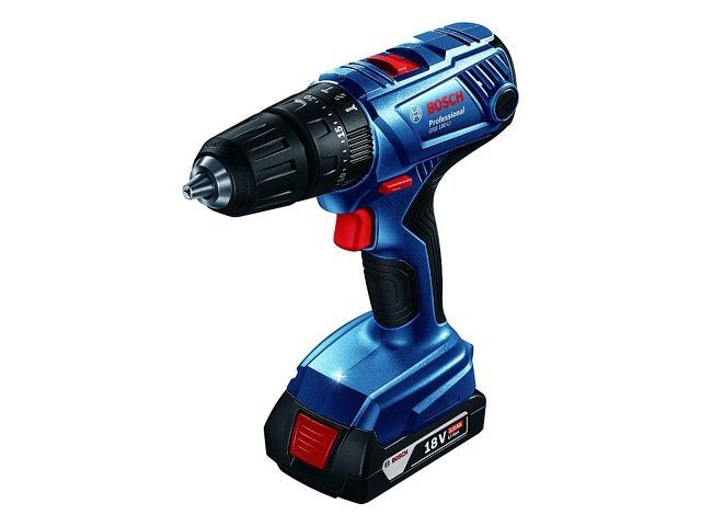 Аккум. ударная дрель-шуруповерт BOSCH GSB 180-LI в чем. (18.0 В, 2 акк., 2.0 А/ч Li-Ion, 2 скор., 54 Нм, шурупы до 10 мм, сверление в металле до 10 мм (06019F8307) Аккум. ударная дрель-шуруповерт BOSCH GSB 180-LI в чем. (18.0 В, 2 акк., 2.0 А/ч Li-Ion, 2 скор., 54 Нм, шурупы до 10 мм, сверление в металле до 10 мм (06019F8307)