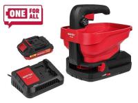 Аккум. разбрасыватель WORTEX CSP 1805 в кор. ALL1 XLT SET в кор. 18 В, 1 АКБ 2 А.ч. + з/у шир. 5м (1334495)