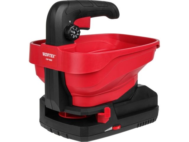 Аккум. разбрасыватель WORTEX CSP 1805 в кор. ALL1 XLT SOLO в кор. 18 В, шир. 5м, конт. 3 л. (1334494)